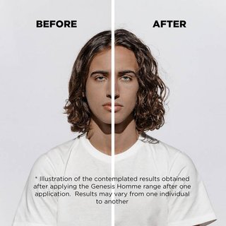 Kérastase Genesis Homme hair before after